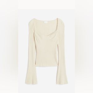 H&M RIB-KNIT SWEATER!